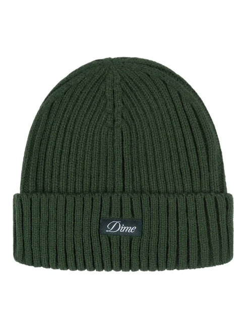 Dime - Cursive Fold Beanie (Forest)